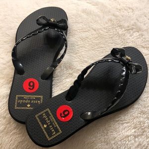 Kate Spade Flip Flops 6M